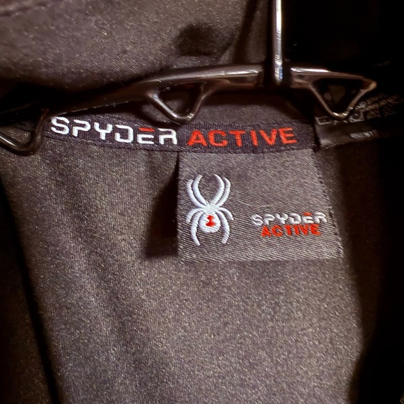 Spyder Active Black Jacket - Picture 2 of 5
